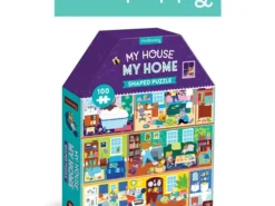 Mudpuppy – puzzle konturowe - mój dom