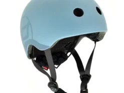 Scoot&Ride – kask S-M – szaroniebieski