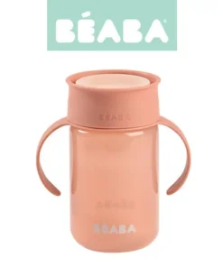 Beaba - kubek treningowy 360° - różowy