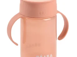 Beaba - kubek treningowy 360° - różowy