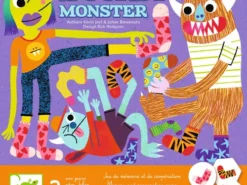 Djeco - gra planszowa skarpetkowe potwory