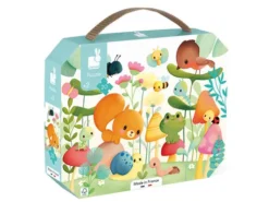 Janod - puzzle w walizce - przyjaciele