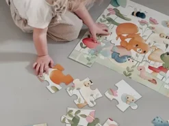 Janod - puzzle w walizce - przyjaciele