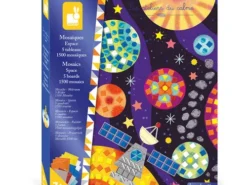 Janod - zestaw kreatywny - mozaika kosmos