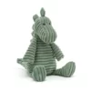 Jellycat - dinozaur sztruksowy zielony 38 cm