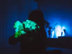 Lekkid - drewniane i świecące klocki - lampa