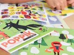 POPPIK - naklejki bajki - Czerwony Kapturek