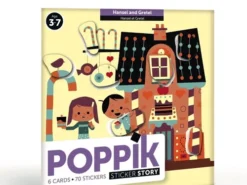 POPPIK - naklejki bajki - Jaś i Małgosia