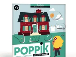 POPPIK - naklejki bajki - Złotowłosa i trzy niedźwiadki