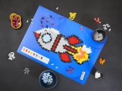 Plus-Plus - puzzle mini po numerach 500 szt - rakieta