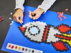 Plus-Plus - puzzle mini po numerach 500 szt - rakieta