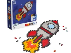 Plus-Plus - puzzle mini po numerach 500 szt - rakieta