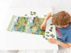 Scratch - puzzle magnetyczne i gra - dino
