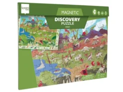 Scratch - puzzle magnetyczne i gra - dino