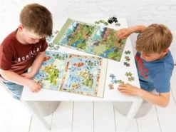 Scratch - puzzle magnetyczne i gra - mapa
