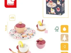 Janod - drewniany zestaw do herbaty