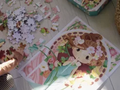 Janod - puzzle w walizce - Alfonsa Mucha