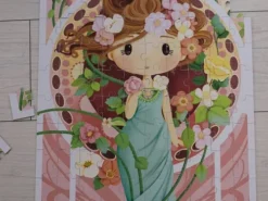 Janod - puzzle w walizce - Alfonsa Mucha
