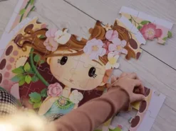 Janod - puzzle w walizce - Alfonsa Mucha