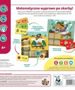 Kapitan Nauka - gra - matematyczna bitwa o skarby - kumaci piraci
