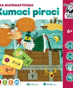 Kapitan Nauka - gra - matematyczna bitwa o skarby - kumaci piraci