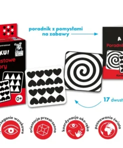 Kapitan Nauka - kontrastowe wzory