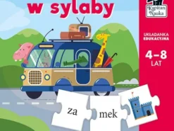 Kapitan Nauka - układanka edukacyjna - zabawa w sylaby