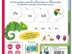 Kapitan Nauka - układanka edukacyjna - zabawa w sylaby