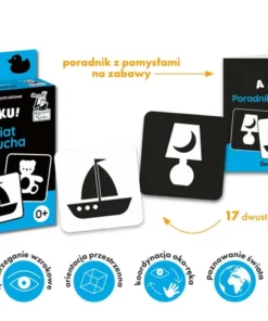 Kapitan Nauka - zestaw zabaw stymulujących wzrok