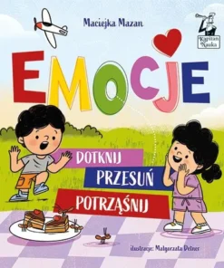 Kapitan Nauka – Emocje - książeczka jako interaktywna zabawa