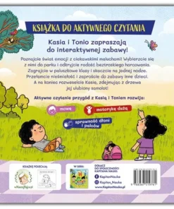 Kapitan Nauka – Emocje - książeczka jako interaktywna zabawa