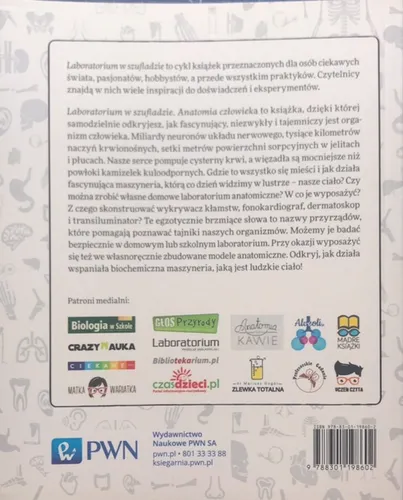 Laboratorium w szufladzie. Anatomia człowieka - Adamaszek