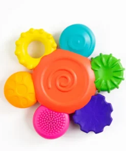 Sassy - gryzak silikonowy - kwiatek