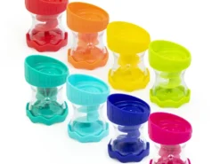 Sassy zabawka STEM do kąpieli kubeczki