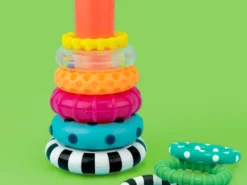 Sassy - zabawka STEM - wieża z krążków