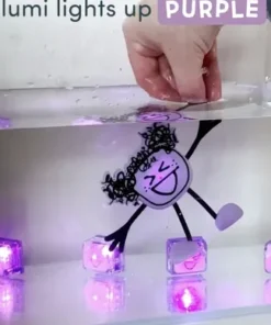 Glo Pals - kostki sensoryczne do kąpieli - Lumi