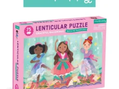 Mudpuppy - puzzle soczewkowe 3D baletnice