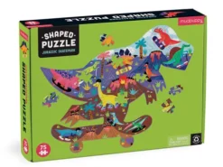 Mudpuppy – puzzle konturowe - dino