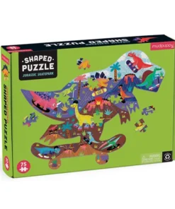 Mudpuppy – puzzle konturowe - dino