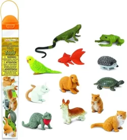 Safari Ltd. - zestaw figurek w tubie - zwierzęta domowe