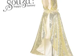 Souza! - kostium - złota peleryna z kapturem