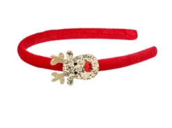 Souza! - opaska z brokatowym reniferem