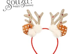 Souza! - opaska z uszkami i rogami renifera