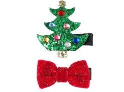 Souza! - spinki do włosów - choinka