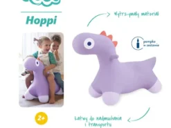 QUUT - skoczek hoppi dino - lawendowy