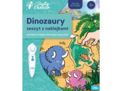 Albi - zeszyt z naklejkami - dinozaury