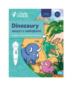 Albi - zeszyt z naklejkami - dinozaury