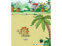 Albi - zeszyt z naklejkami - dinozaury